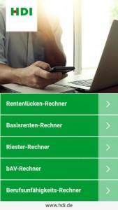 HDI Rentenlückenrechner App